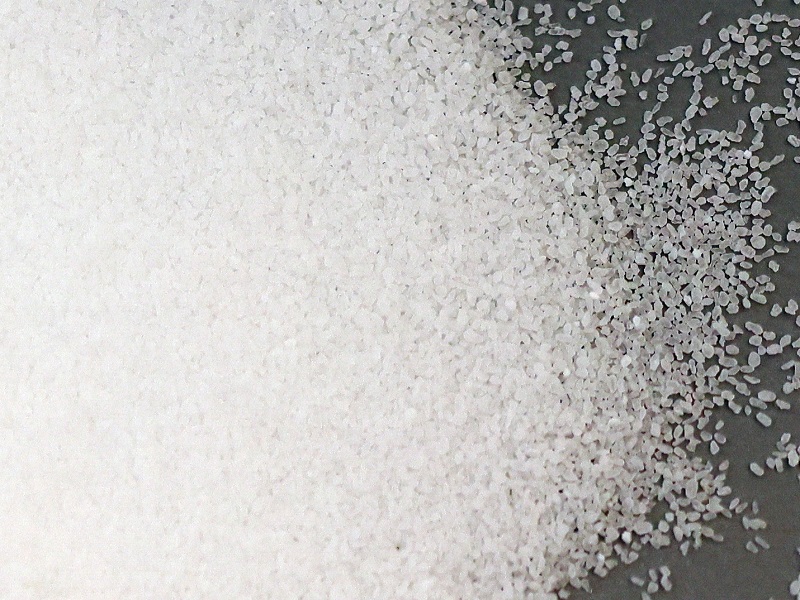 Soda blasting salt