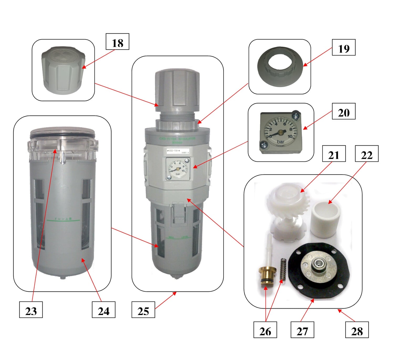 IBIX 9 | Pressure regulator