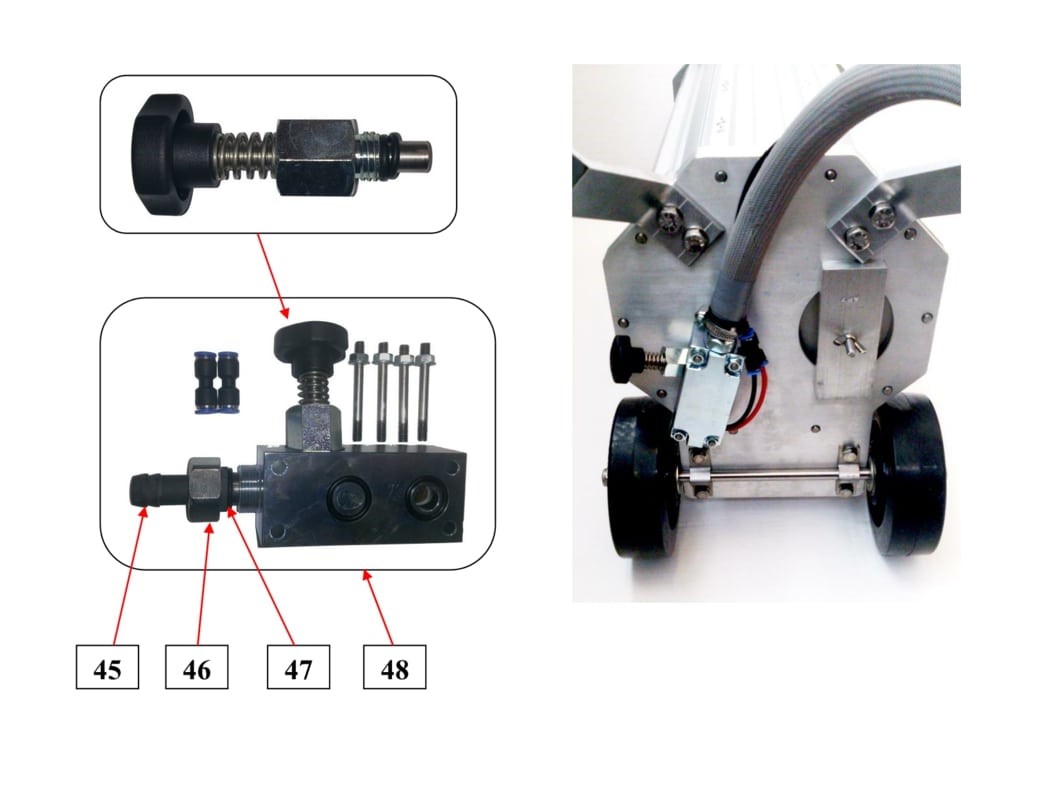 IBIX 25 | Materiaal dosering tungsten carbide